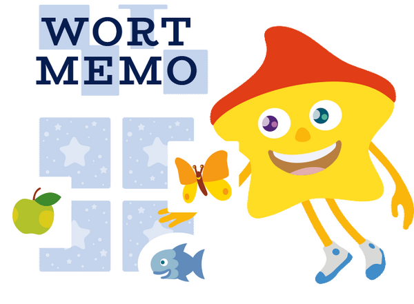 Wortmemo – spielerisch Wörter lernen und verstehen mit dem Kleinen Stern